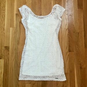 LWD - Abercrombie lace dress. Great for brides!